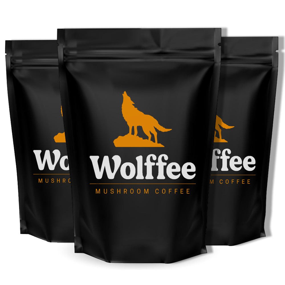 WOLFFEE Mushroom Coffee 3pack